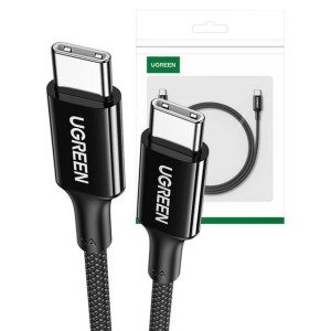 Kabel UGREEN 15276 USB-C/USB-C, 1,5m (czarny)