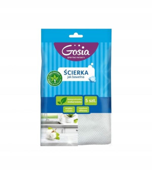 Gosia-scierka jak bawełna/5szt/Bio