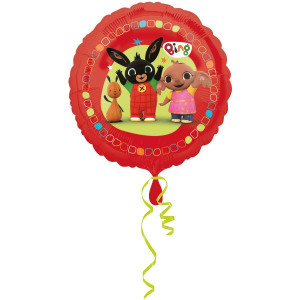 Balon Foliowy Bing Bajka Królik Urodziny 43 Cm