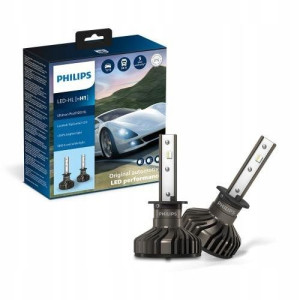 Żarówki Philips H1 Ultinon Pro9100 HL 5800K 2szt.