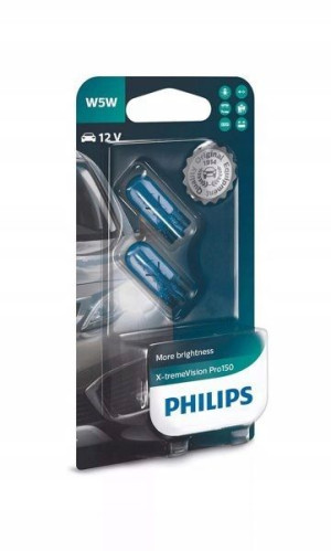 Philips Żarówki W5W X-Treme Vision Pro150 +150%