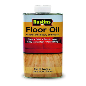 Rustins Floor Oil olej do drewna podłogi parkietu desek 1l