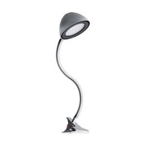 Lampka biurkowa Roni Led klips 4W srebrny