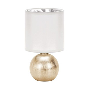 Lampa stołowa - Perlo E14 Gold/white