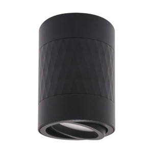 Oprawa downlight natynkowa tuba Piano DWL GU10 Black 04026