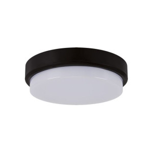 Plafoniera LED Aron C 12W Black 4000K IP65 03800 Black