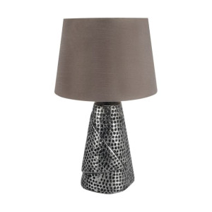 Lampka stołowa MAGDA E27 srebrny/szary 03962