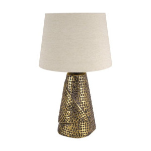Lampka stołowa MAGDA E27 złoty/beżowy 03963