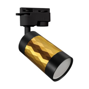 Oprawa do szynoprzewodu Piano TRA GU10 Gold/Black 04091