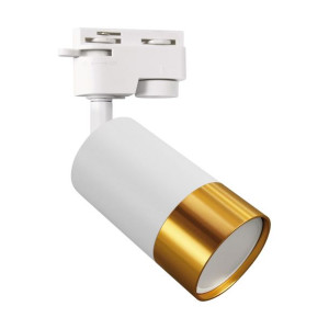 Oprawa do szynoprzewodu PUZON TRA GU10 White/Gold 04087