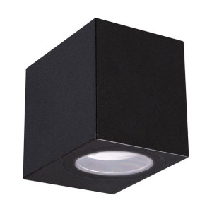 Kinkiet ogrodowy elewacyjny GAMP GU10 D Black