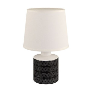 Lampka stołowa TOPIK E14 White/Black