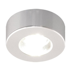 Oprawa sufitowa punktowa oczko okrągła cob LED ALFI LED C SILVER NW