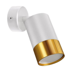 Oprawa ścienno-sufitowa PUZON SPT GU10 White/Gold