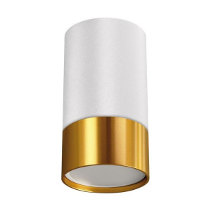 Oprawa sufitowa tuba PUZON DWL GU10 White/Gold
