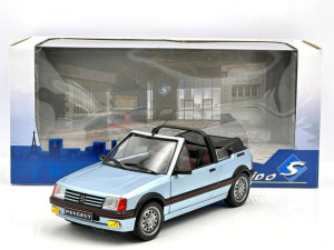Peugeot 205 CTI - 1989, blue Solido 1:18