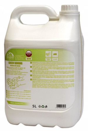 Mydło w płynie Dolphin Green Banana 5L D040