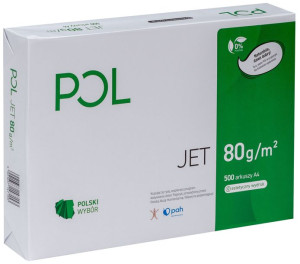 Papier biurowy Poljet format A4 500 arkuszy