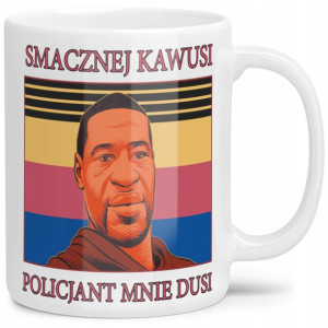 Kubek Prezent Smacznej Kawusi Policjant Mnie