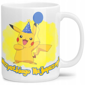Kubek Na Urodziny Pikachu Wszystkiego Najlepszego