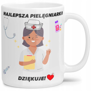 Kubek Dla Pielęgniarki Podziękowanie Prezent Wzory