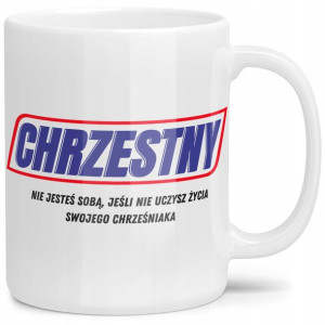 Kubek Na Prezent Dla Chrzestnego Ala Snickers