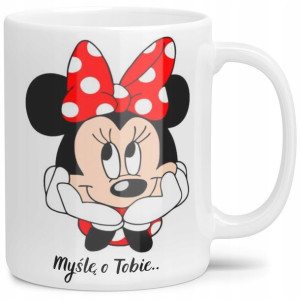 Kubek Na Walentynki Myszka Minnie Myśle O Tobię