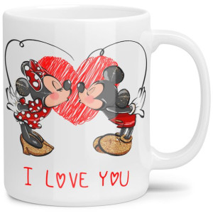 Kubek Na Walentynki I Love You Dużo Wzorów