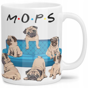 Kubek Dla Fana Friends Mops