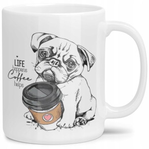 Kubek Dla Fana Zwierząt Pies Coffe