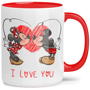 Kubek Na Walentynki I Love You Dużo Wzorów