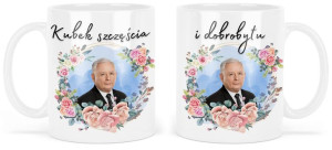 Kubek Szczęścia I Dobrobytu Kaczyński Pis Prezent