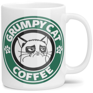 Kubek Grumpycat Prezent Ala Starbucks