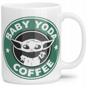 Kubek Baby Yoda Dla Fana Star Wars Coffee