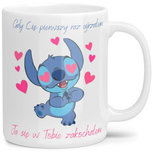Kubek Na Prezent Stich Walentynki Miłość