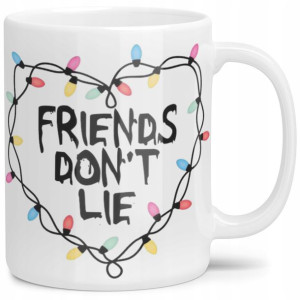 Kubek Dla Fana Stranger Things Friends Don't Lie