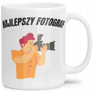 Kubek Najlepszego Fotografa Na Prezent Wzory