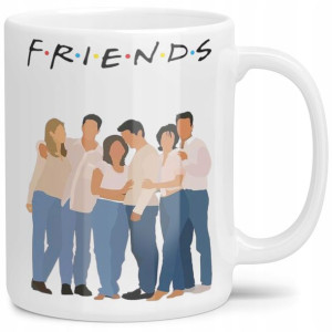 Kubek Fana Serialu Friends Dużo Wzorów