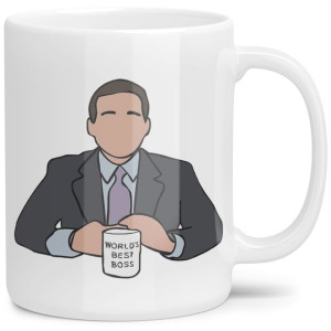 Kubek Fana Scott The Office World's Best Boss