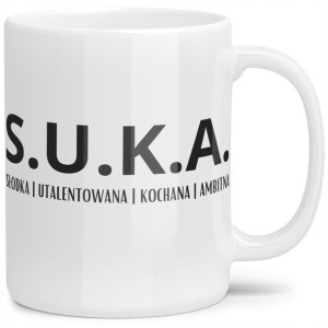 Kubek Suka Śmieszny Prezent Dla Dziewczyny Żony