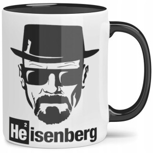Kubek Czarne Wnętrze Heisenberg Breaking Bad Wzory
