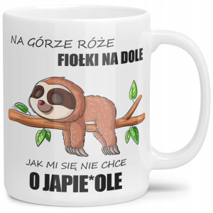 Kubek Do Pracy Na Prezent Leniwiec Nie Chce