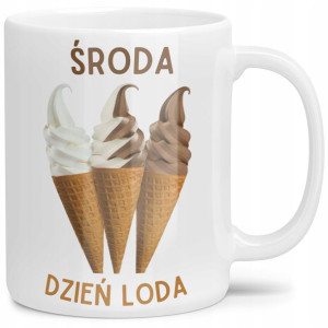 Kubek Na Prezent Środa Dzień Loda