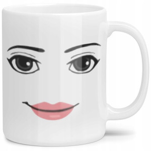 Kubek Girl Face Roblox Twarz Humor Roblox