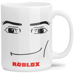 Kubek Man Face Roblox Twarz Humor Roblox