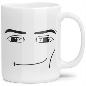 Kubek Man Face Roblox Twarz Humor Roblox