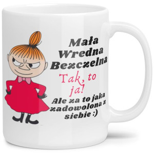 Kubek Na Prezent Mała Mi Zadowolona Z Siebię Wzory