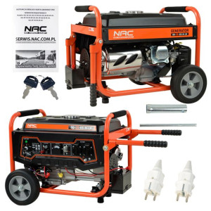 Agregat Prądotwórczy Nac Gg-28-es-m-ln 3 Kw 12/230 V Avr El. Rozrusznik