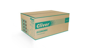 Ręcznik papierowy Cliver Economic biały 4000 sztuk