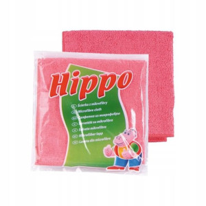 Ścierka mikrofibra (mikrofaza) Hippo niebieski 1 sztuka